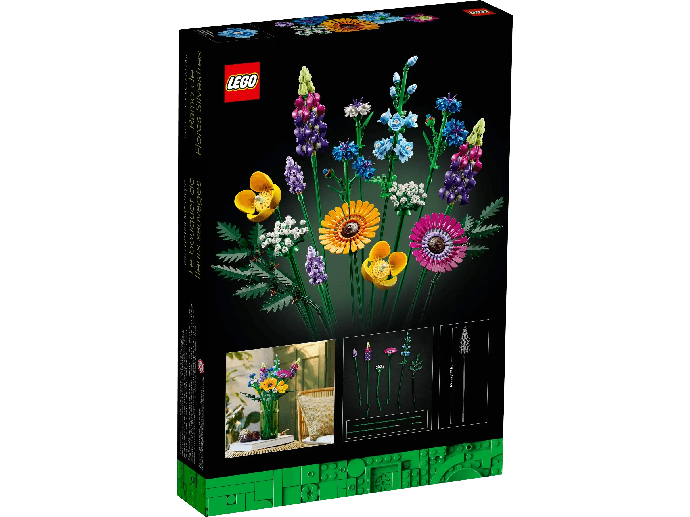 LEGO BOTANICAL 10313 Wildflower Bouquet Building Kit