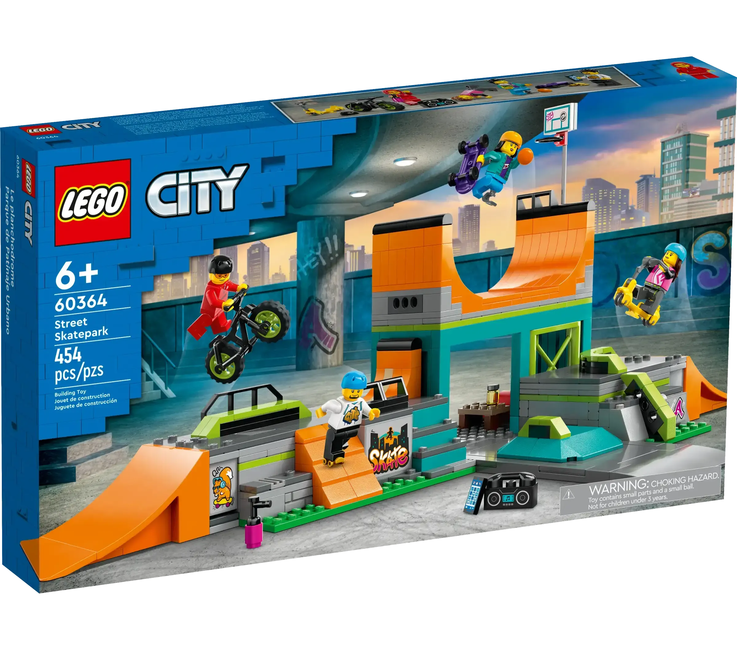 LEGO CITY 60364 Street Skate Park