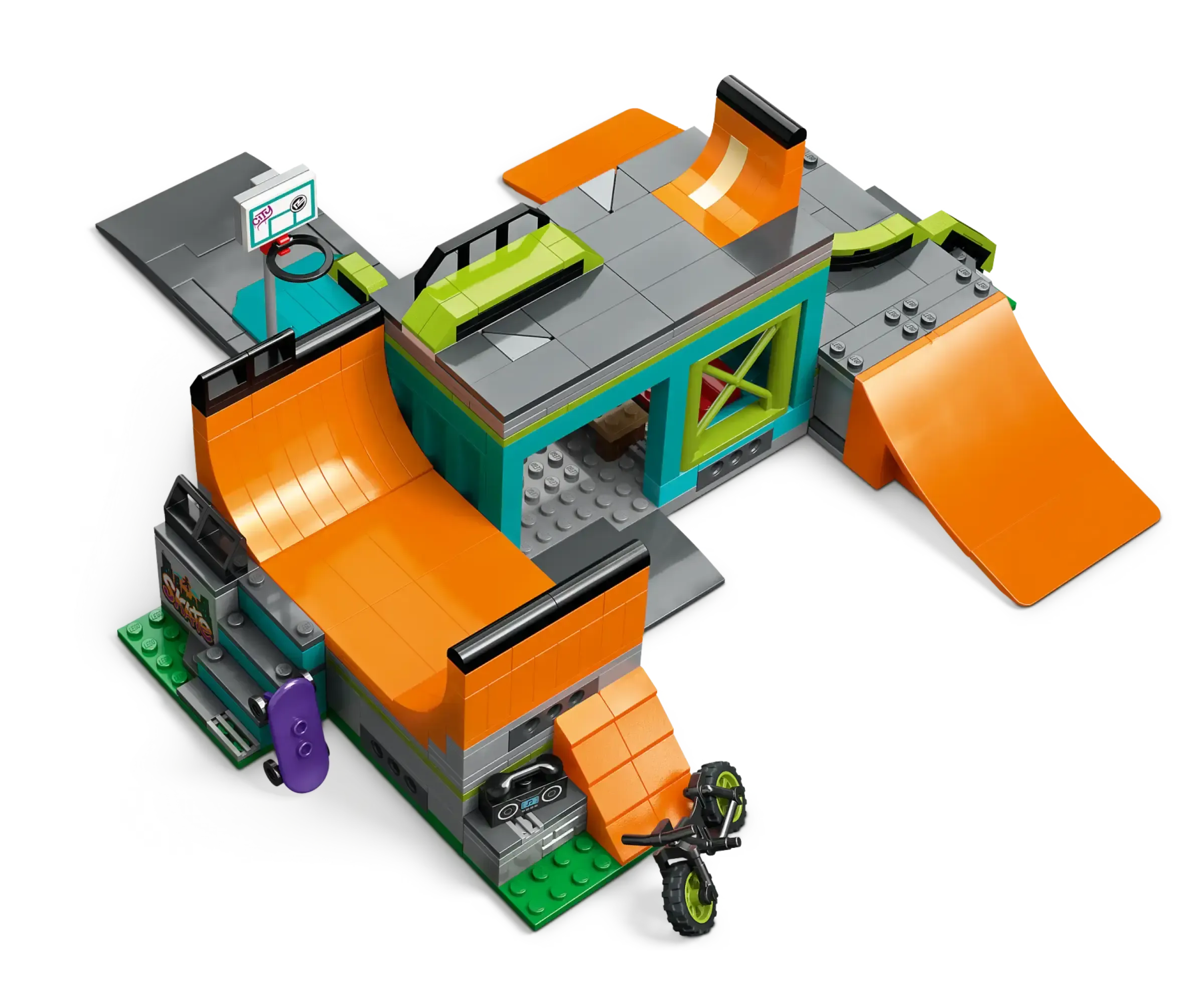 LEGO CITY 60364 Street Skate Park