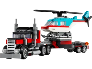 LEGO CREATOR 31146 Flatbed Truck with Helicopter