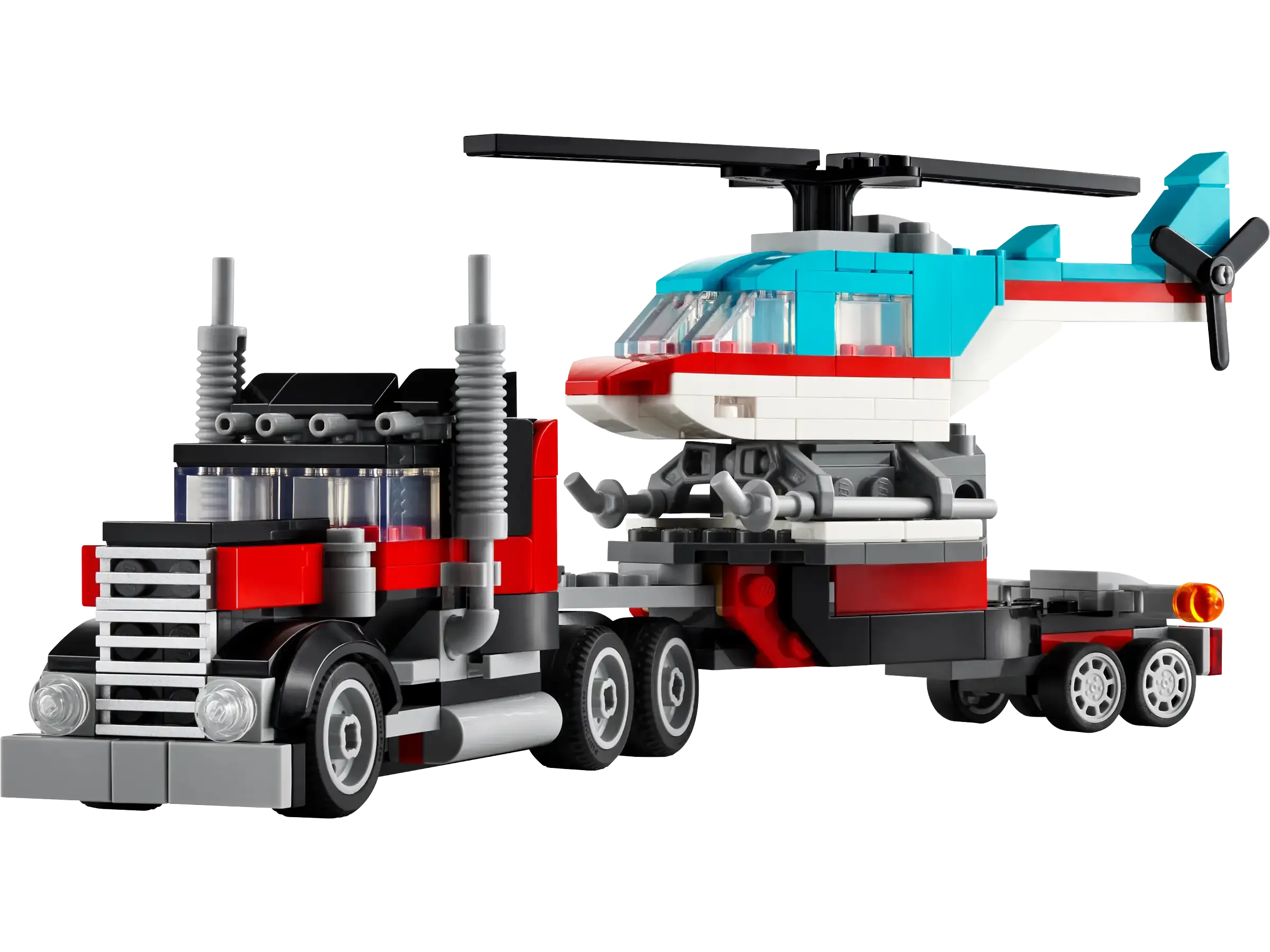 LEGO CREATOR 31146 Flatbed Truck with Helicopter