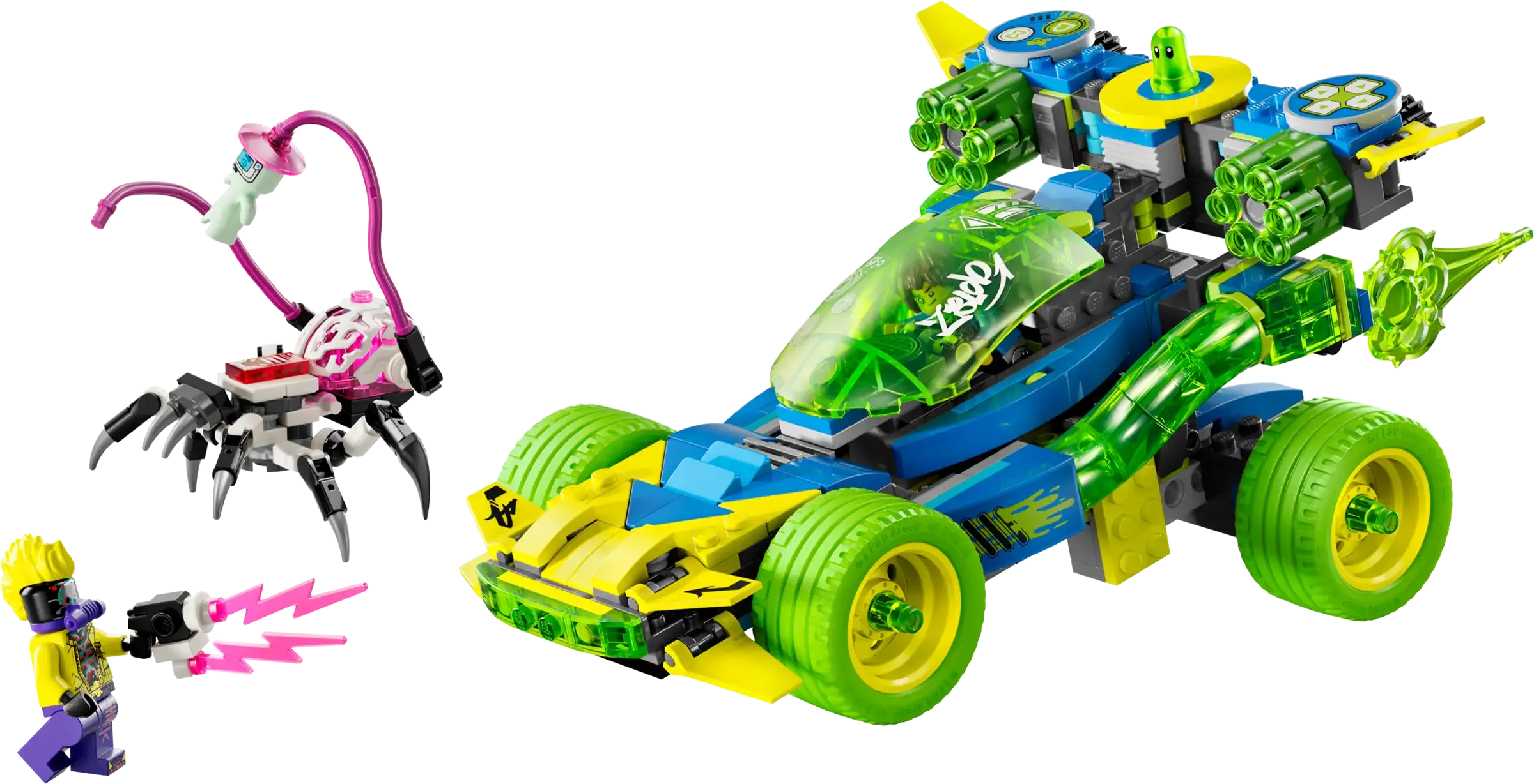 LEGO DREAMZZZ 71491 Mateo and the Z-Blob Action Race Car