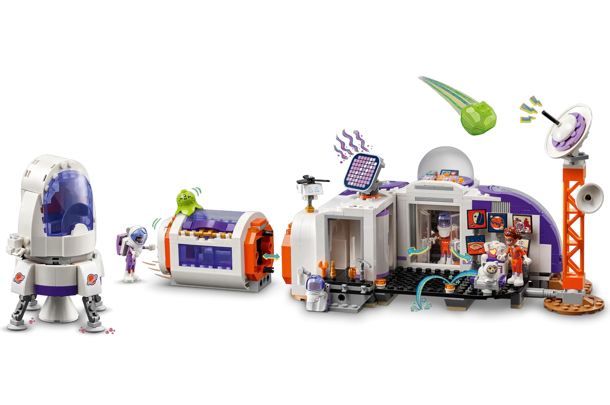 LEGO FRIENDS 42605 Mars Space Base and Rocket