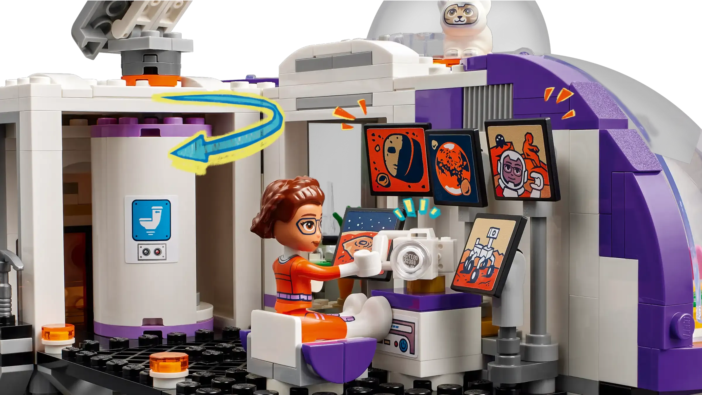 LEGO FRIENDS 42605 Mars Space Base and Rocket