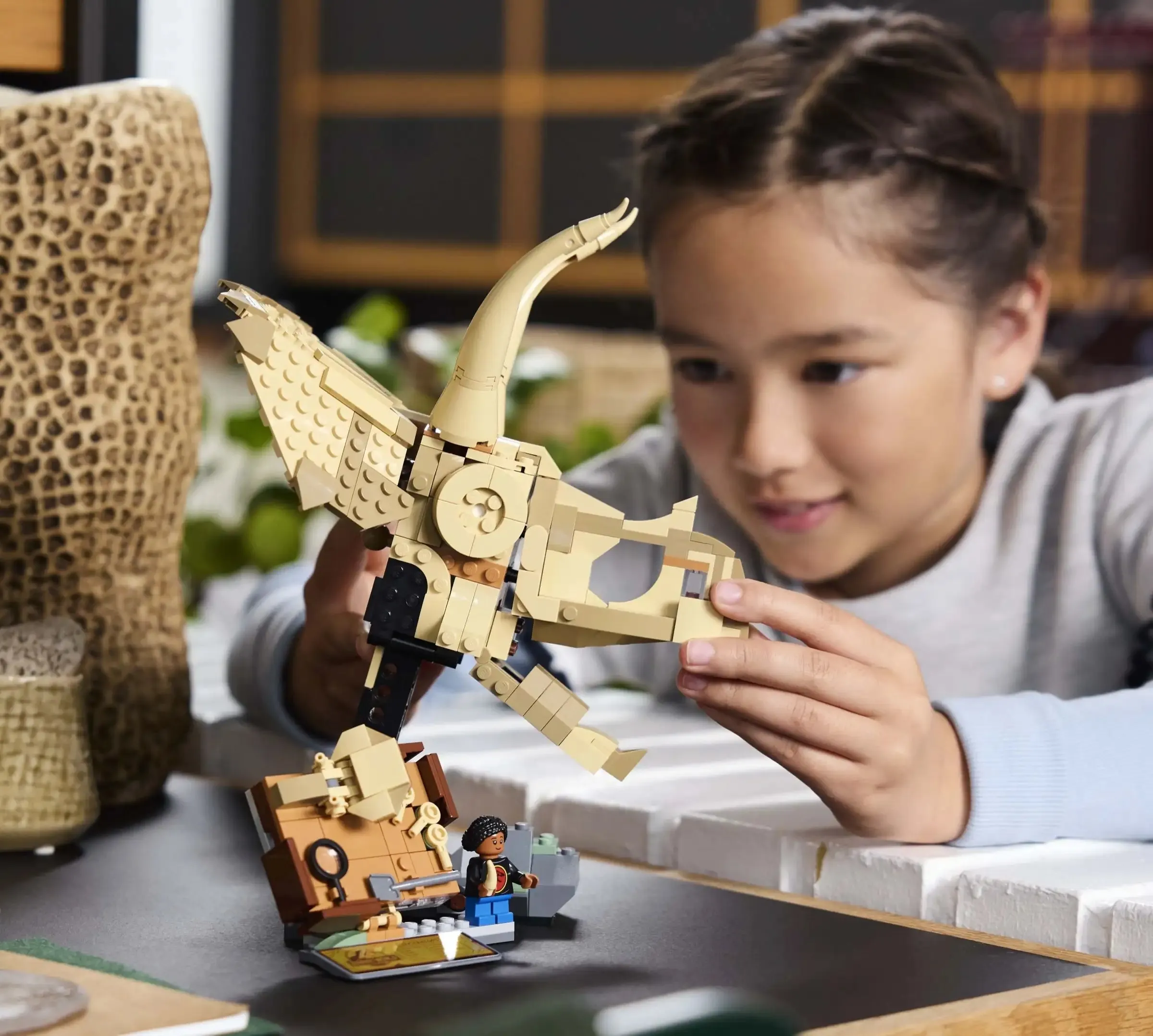 LEGO JURASSIC WORLD 76969 Dinosaur Fossils: Triceratops Skull