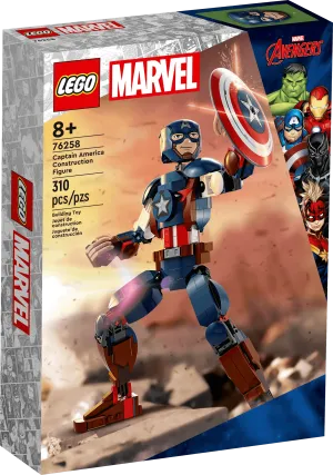 LEGO MARVEL 76258 Marvel Captain America Construction Figure