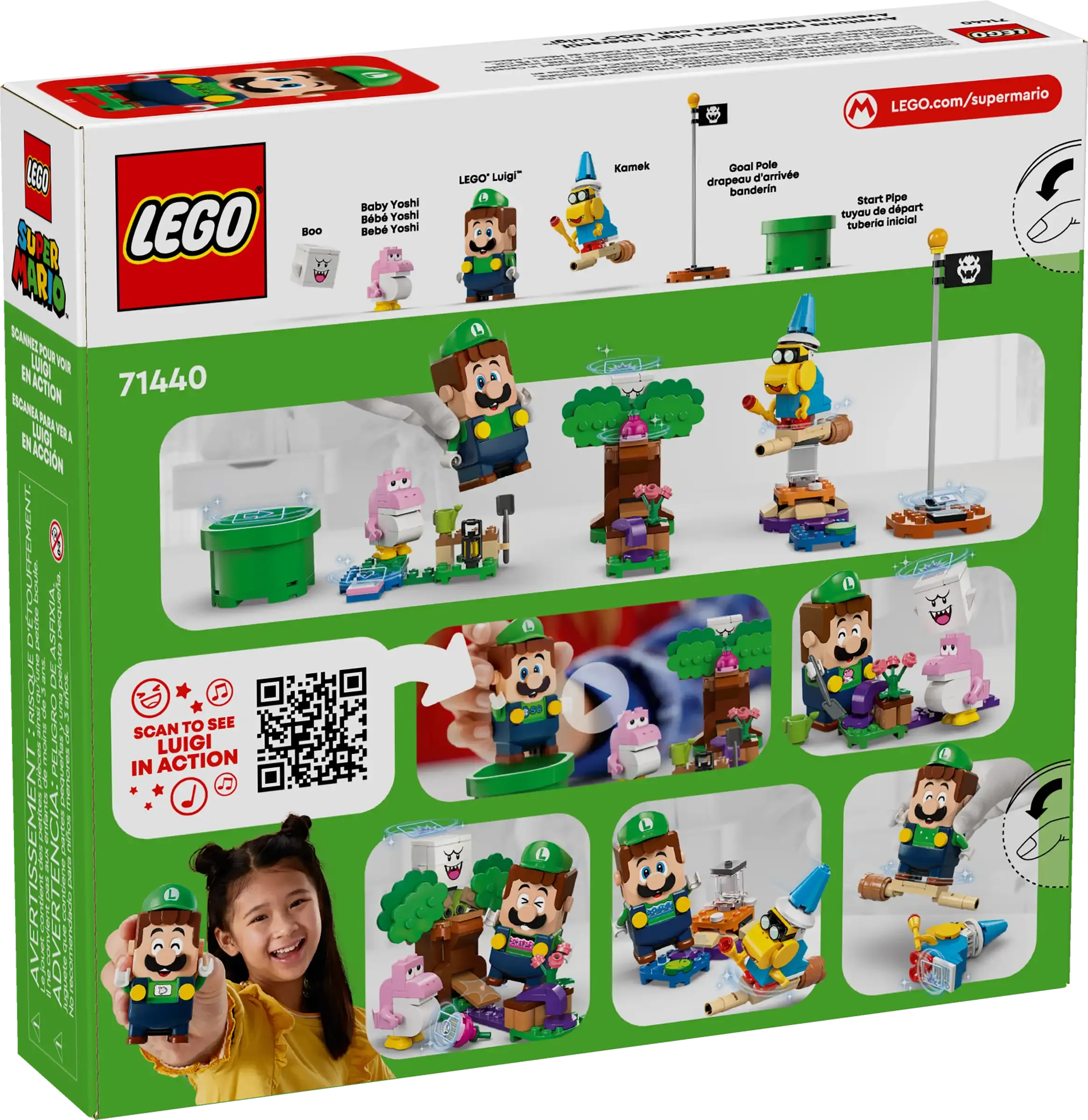 LEGO SUPER MARIO 71440 Adventures with Interactive LEGO Luigi