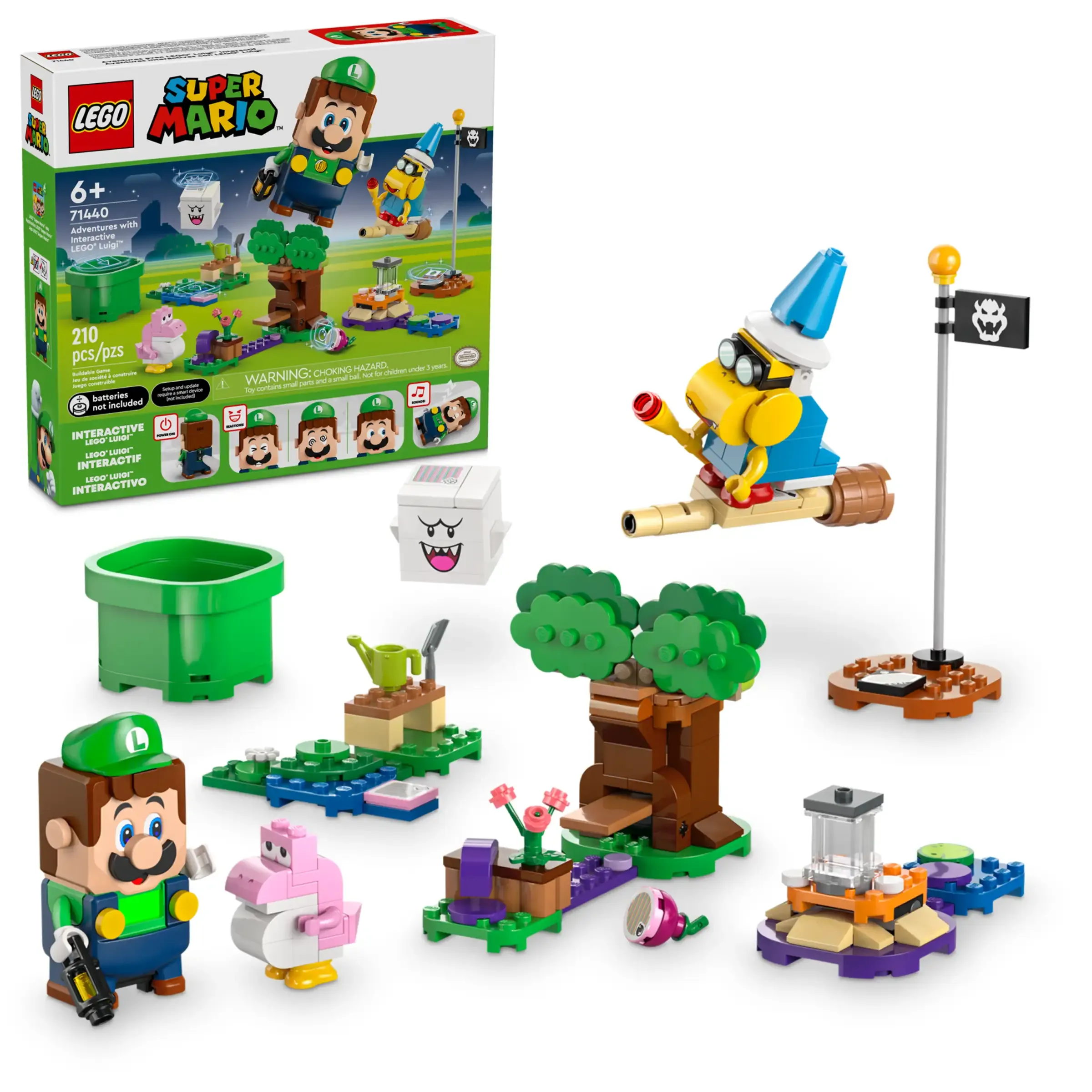 LEGO SUPER MARIO 71440 Adventures with Interactive LEGO Luigi