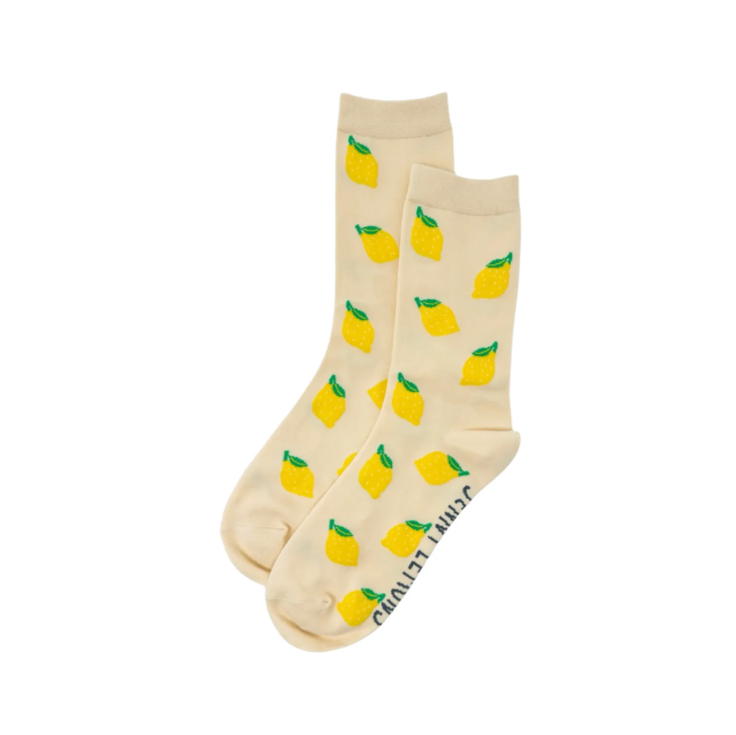 LEMON CREW SOCK