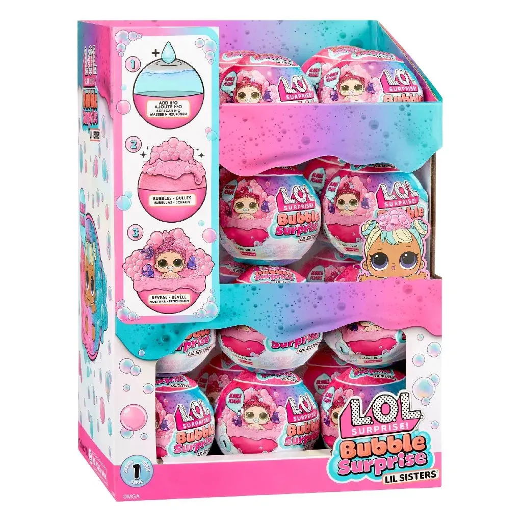 L.O.L. Surprise! Bubble Surprise Lil Sisters - Assorted