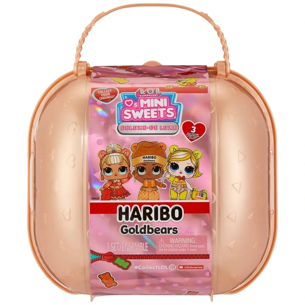 L.O.L. Surprise! Love Mini Sweets Haribo Goldbears Deluxe Dolls and Accessories