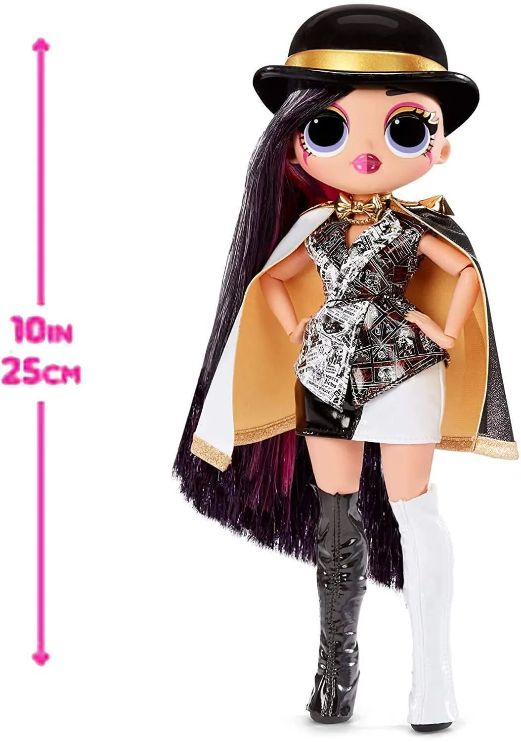L.O.L. Surprise OMG Movie Magic Ms Direct Fashion Doll with 25 Surprises
