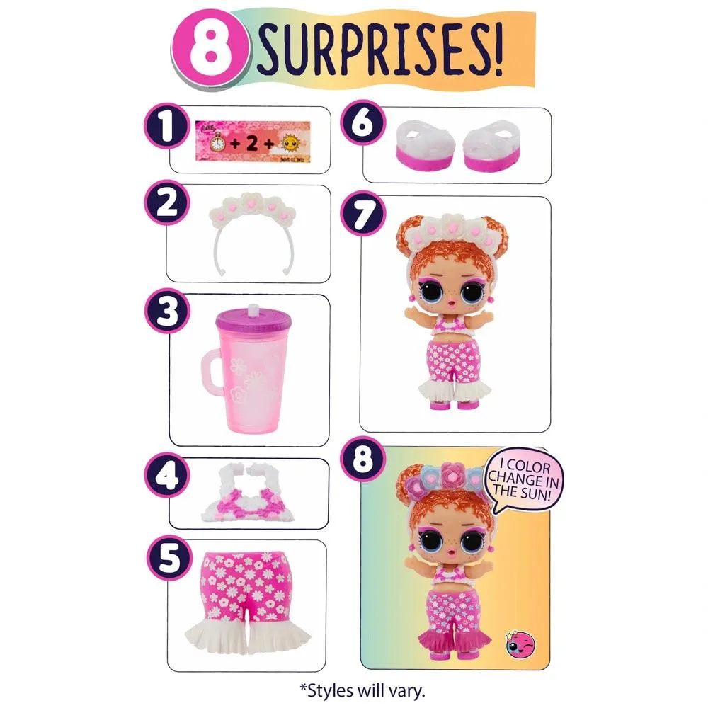 L.O.L. Surprise! Sunshine Makeover with 8 Surprises Assortment