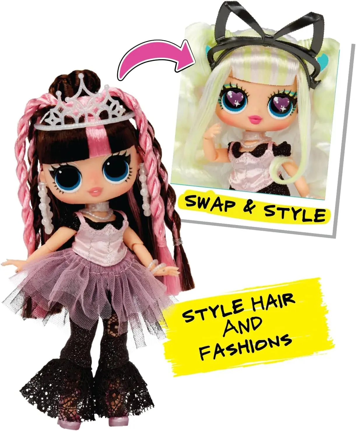 L.O.L. Surprise! Tweens Surprise Swap Bronze-2-Blonde Billie Doll