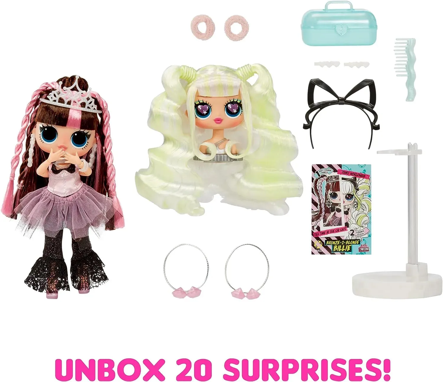 L.O.L. Surprise! Tweens Surprise Swap Bronze-2-Blonde Billie Doll