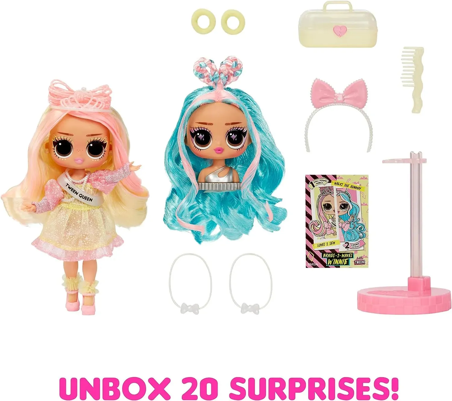 L.O.L. Surprise! Tweens Swap Fashion Braids Winnie