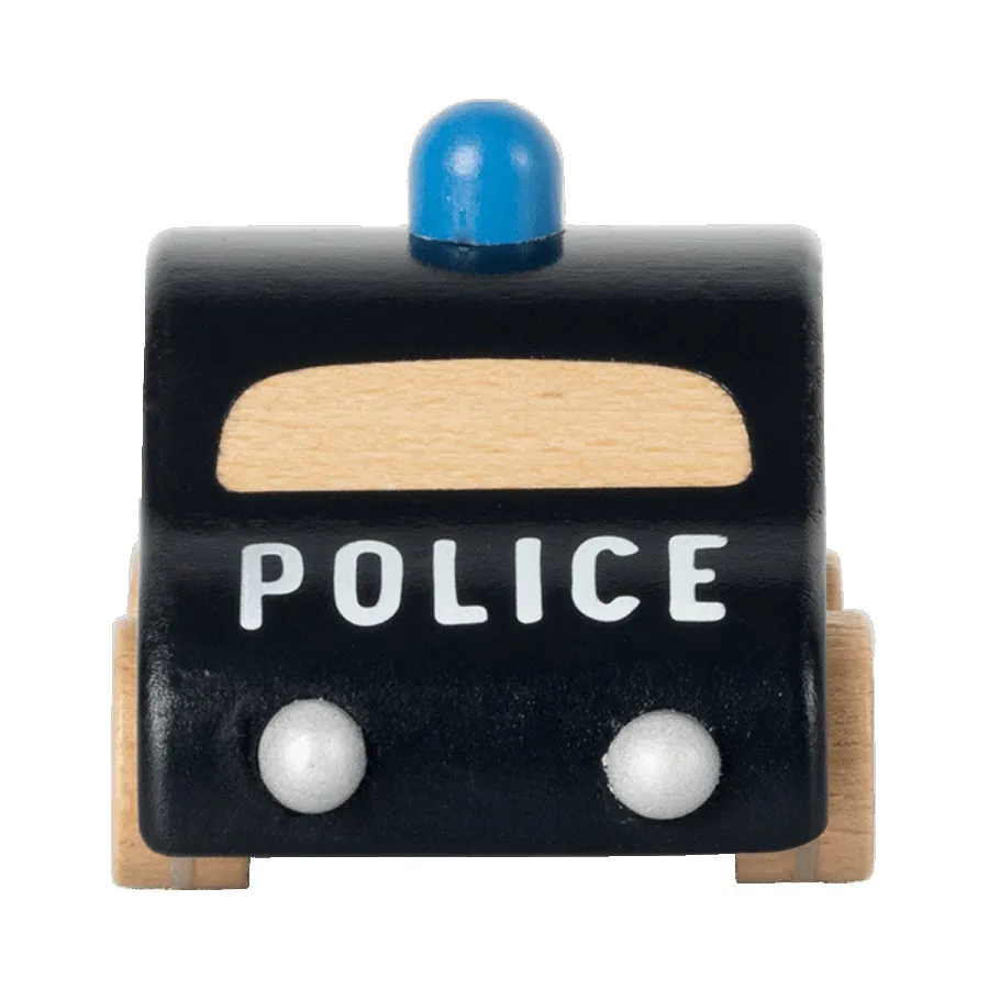 Maileg Wooden Policecar