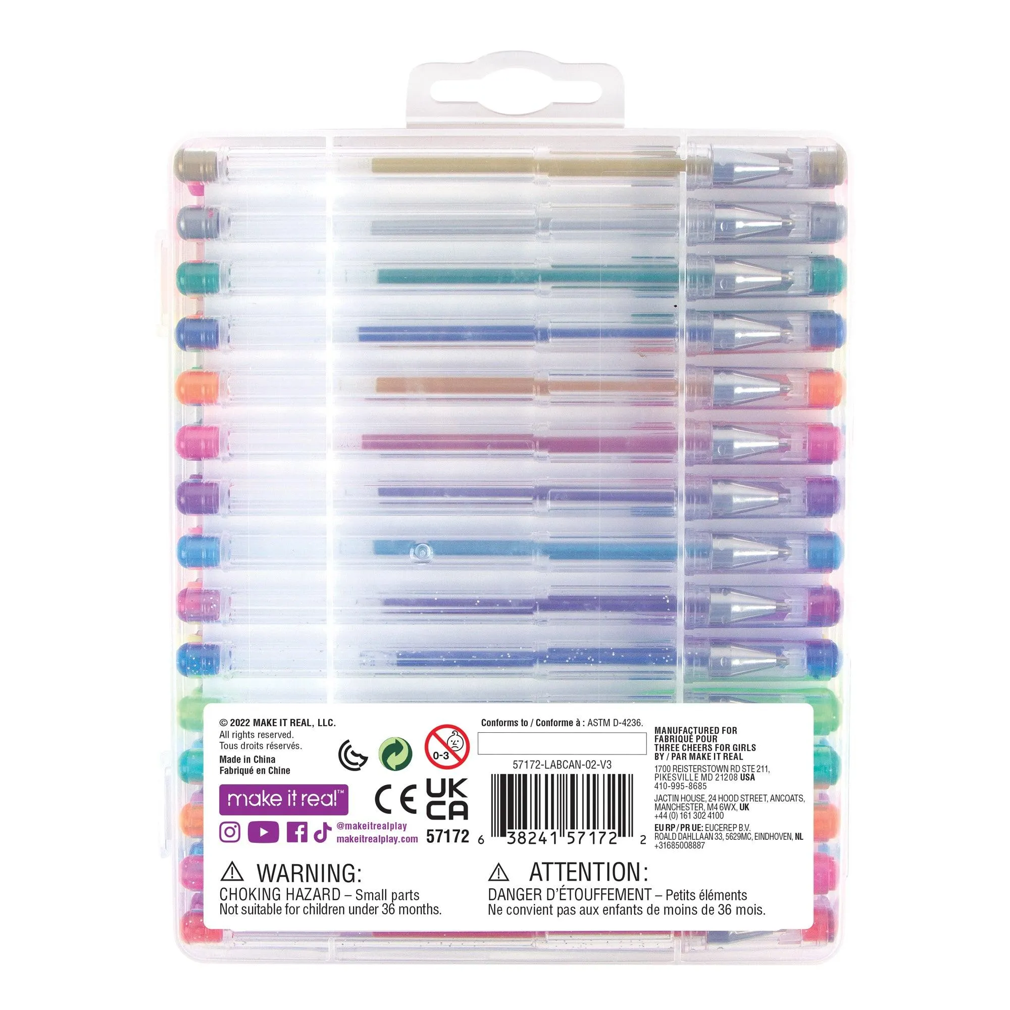 Make it Real 30 Piece Gel Pen Set