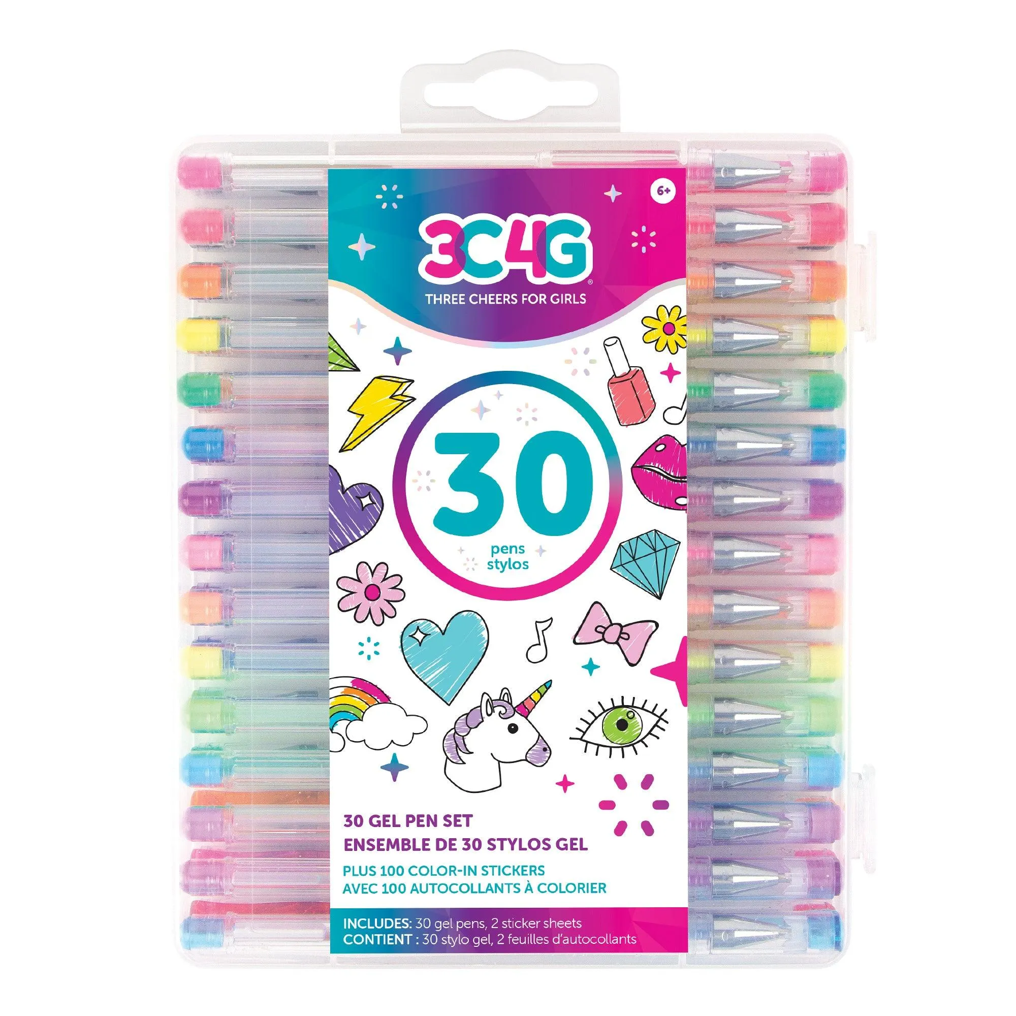 Make it Real 30 Piece Gel Pen Set