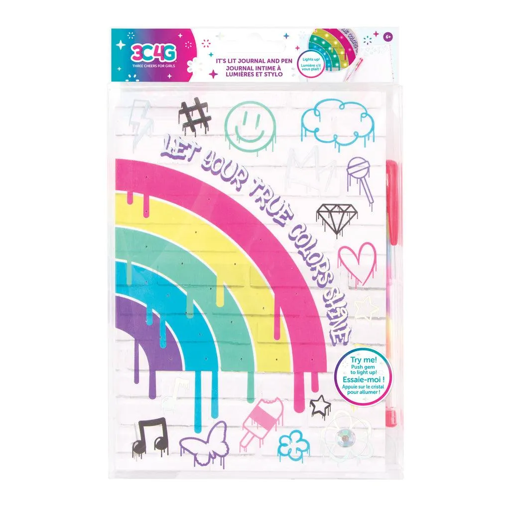 Make it Real 3C4G It's Lit Journal & Pen