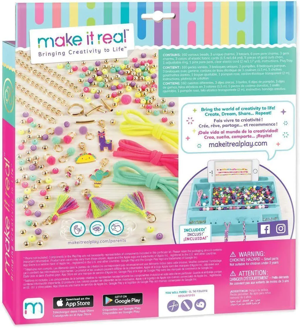 Make It Real Neo-Brite Gold Jewellery Making Kit
