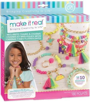 Make It Real Neo-Brite Gold Jewellery Making Kit