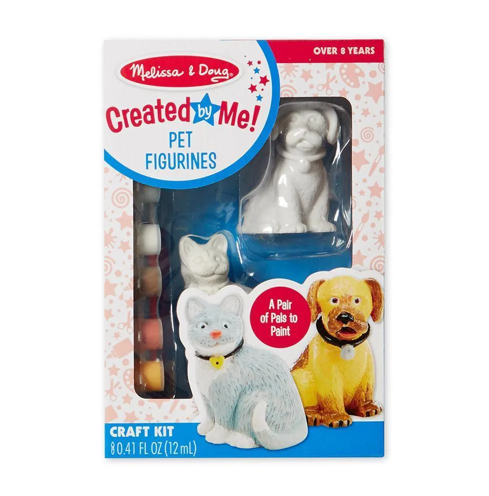 Melissa & Doug 18866 Created by Me! Pet Figurines Craft Kit