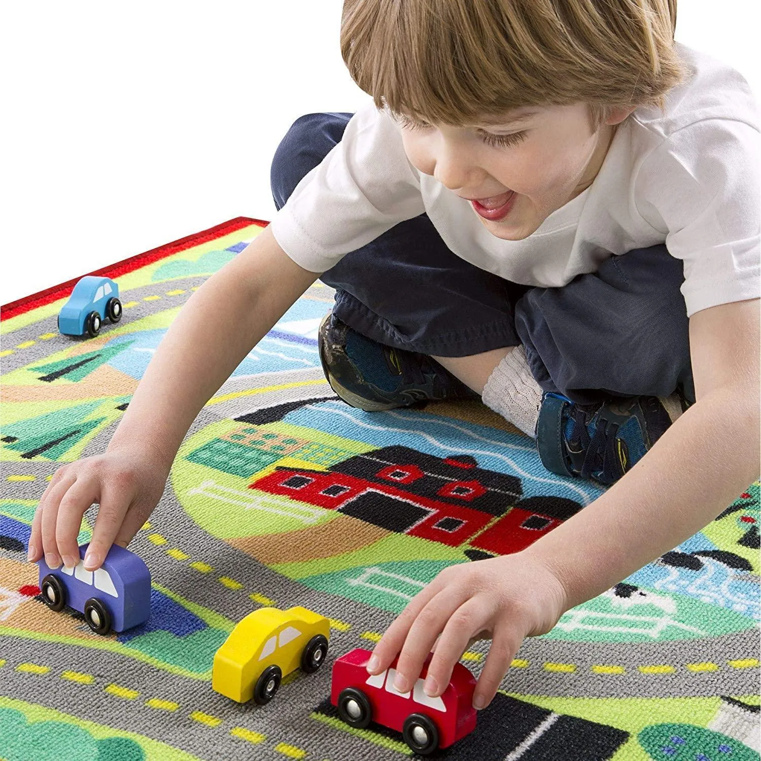 Melissa & Doug Around the Town Road Activity Rug