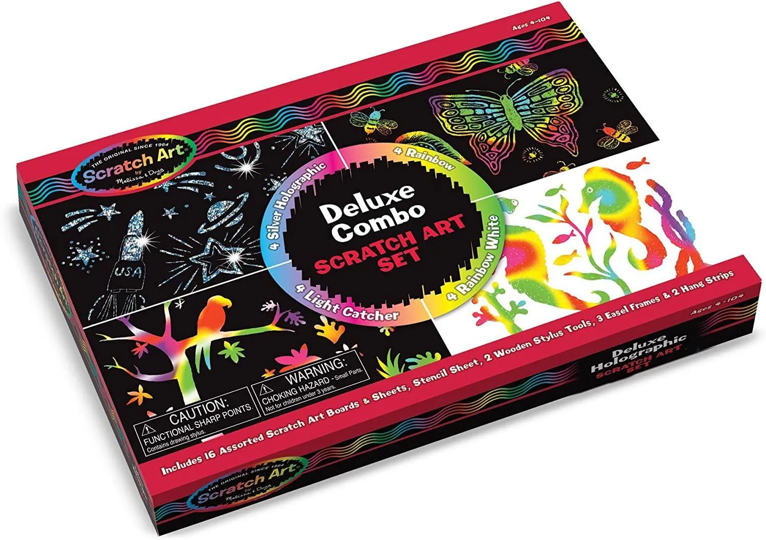 Melissa & Doug Deluxe Scratch Art Set