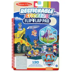 Melissa & Doug PAW Patrol Restickable Stickers Flip-Flap Pad - Ultimate Missions