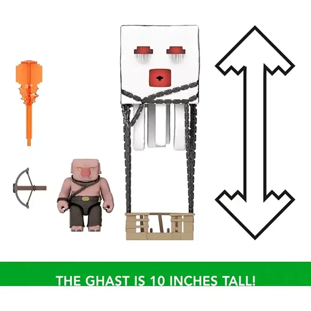 Minecraft Blast Attack Ghast Action Figure Set