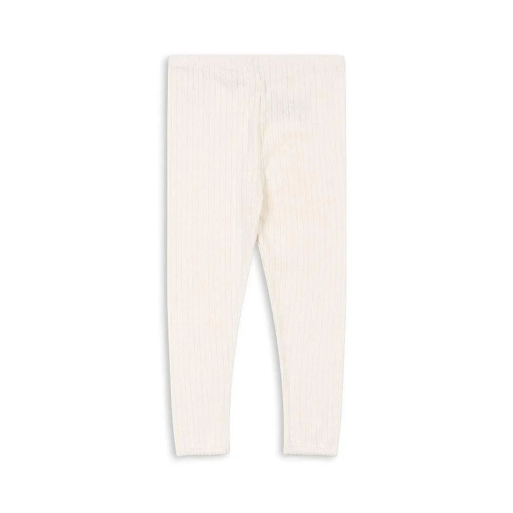 MINNIE GOTS PANTS - ANTIQUE WHITE