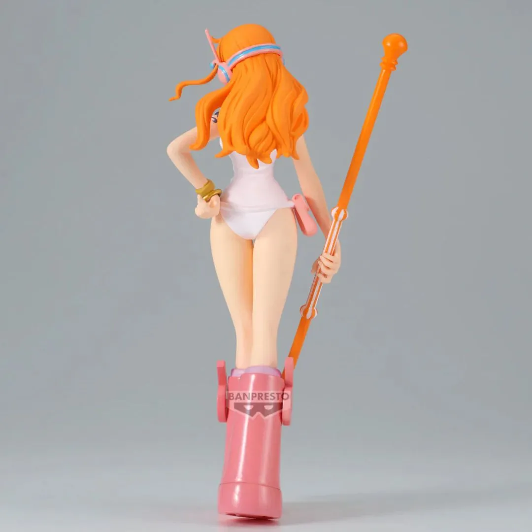 One Piece The Shukko - Nami - Ver.Egghead Figure  Statue By Banpresto