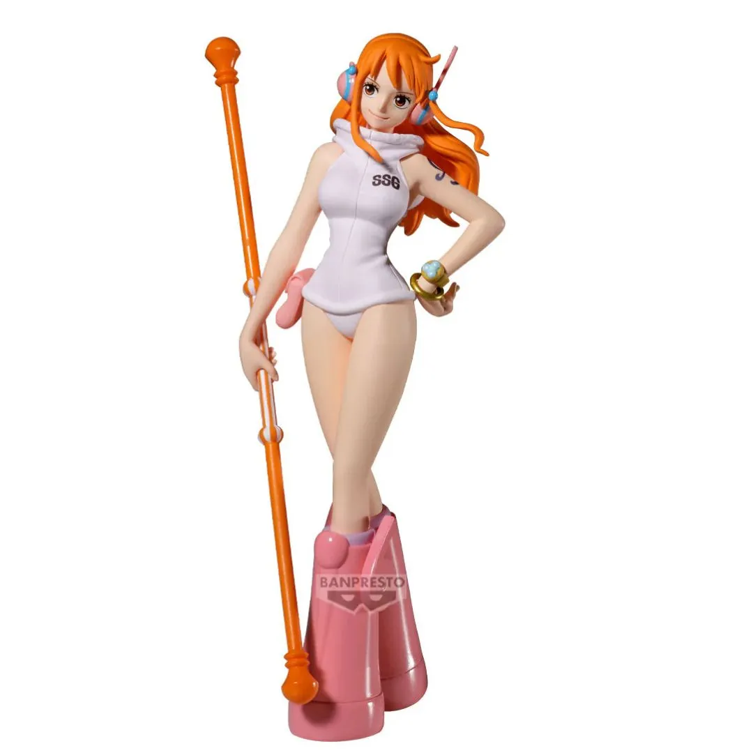One Piece The Shukko - Nami - Ver.Egghead Figure  Statue By Banpresto