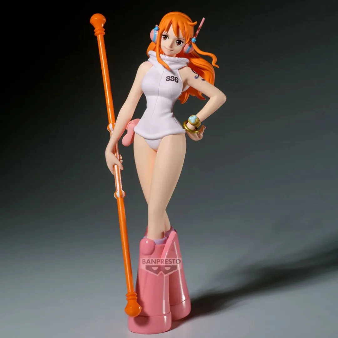 One Piece The Shukko - Nami - Ver.Egghead Figure  Statue By Banpresto