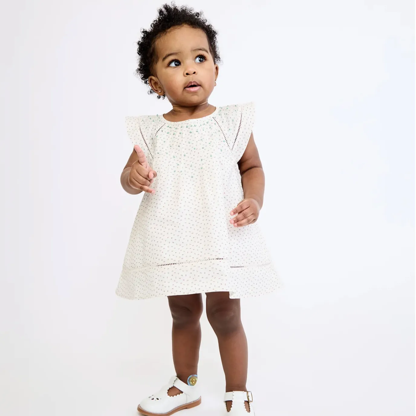 OSO & ME CHEEKY BABY DRESS - ROSE BUD