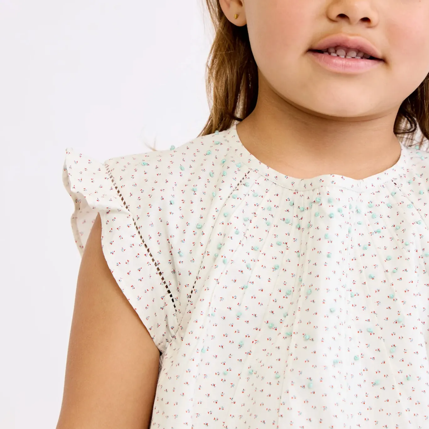 OSO & ME CHILD CHEEKY DRESS - ROSE BUD