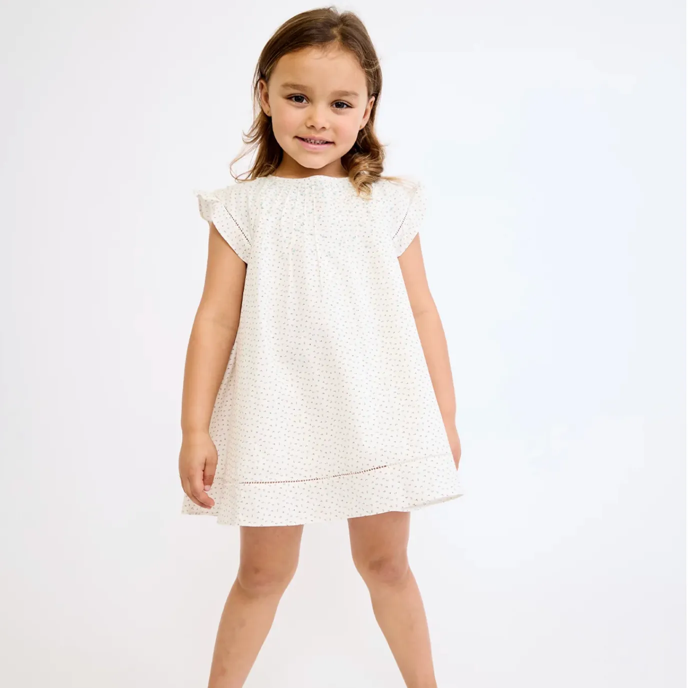 OSO & ME CHILD CHEEKY DRESS - ROSE BUD