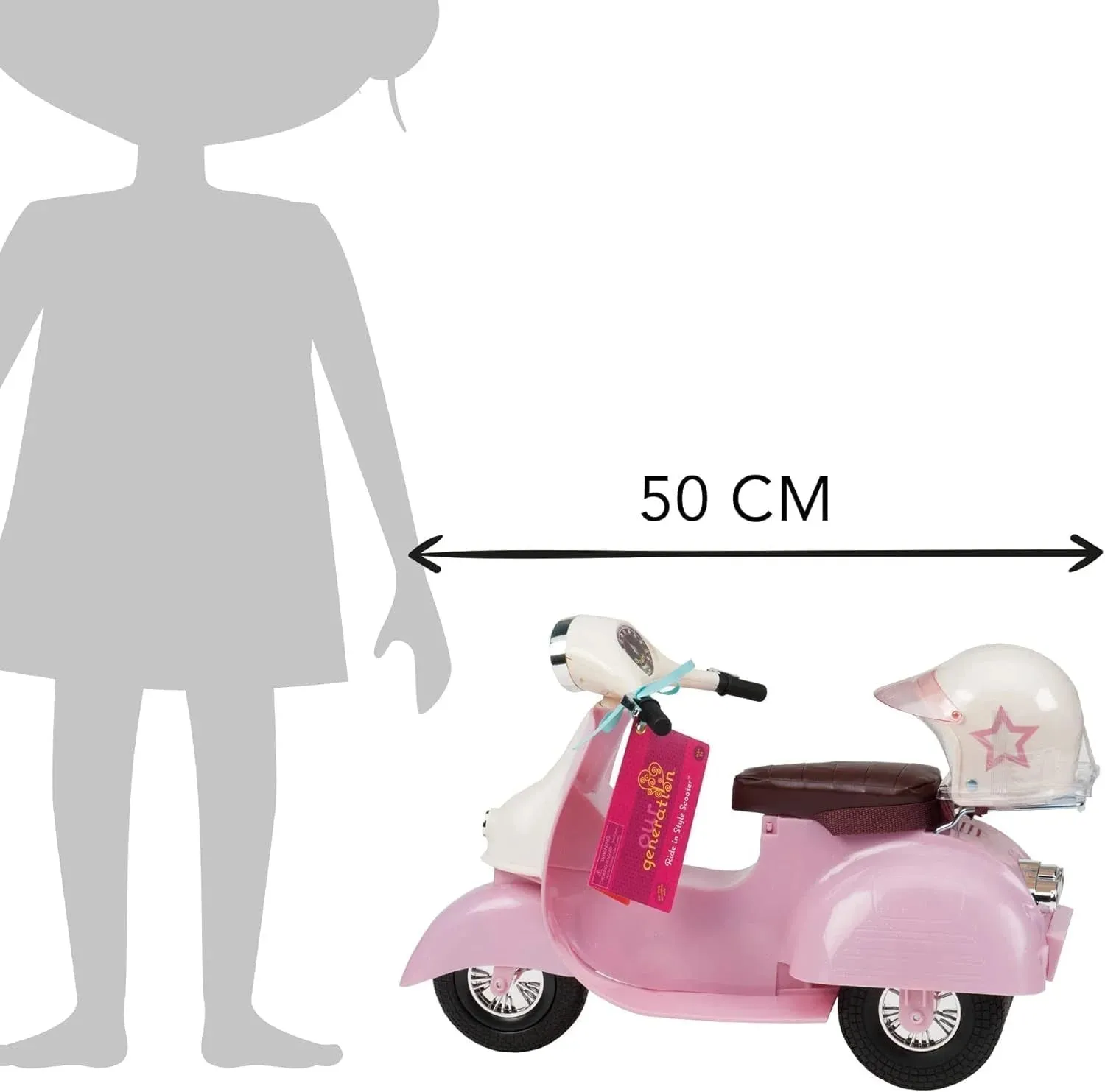 Our Generation BD37131Z Ride In Style Scooter