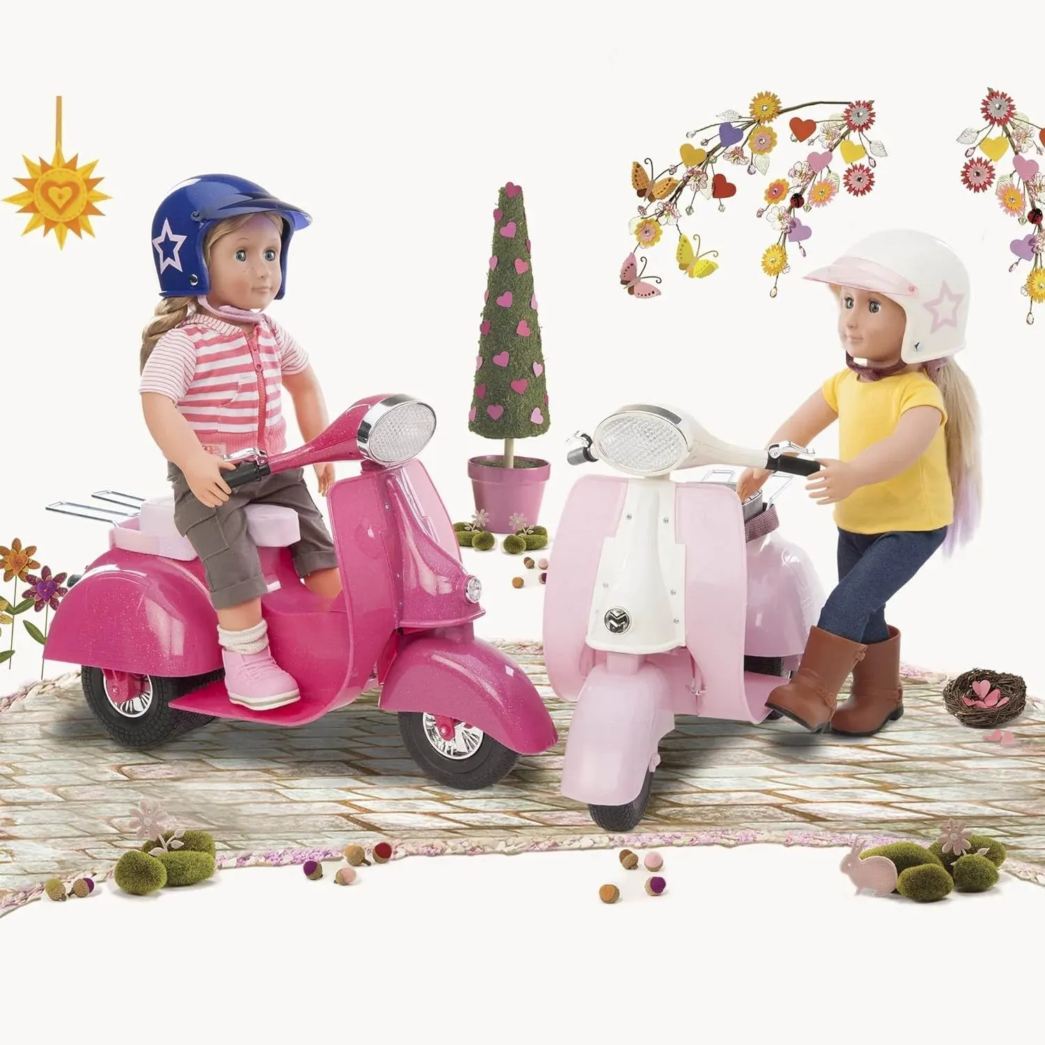 Our Generation BD37131Z Ride In Style Scooter