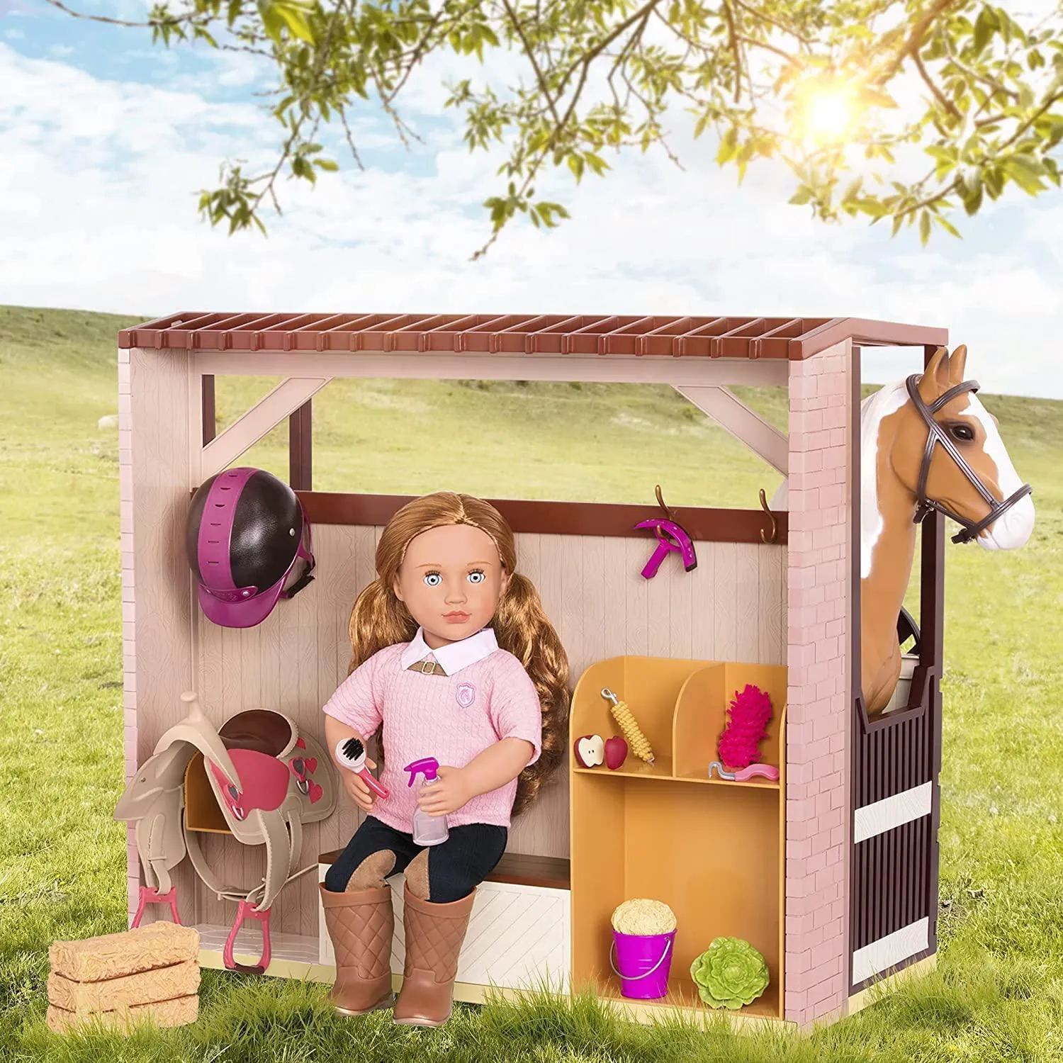 Our Generation Horse Stable Playset