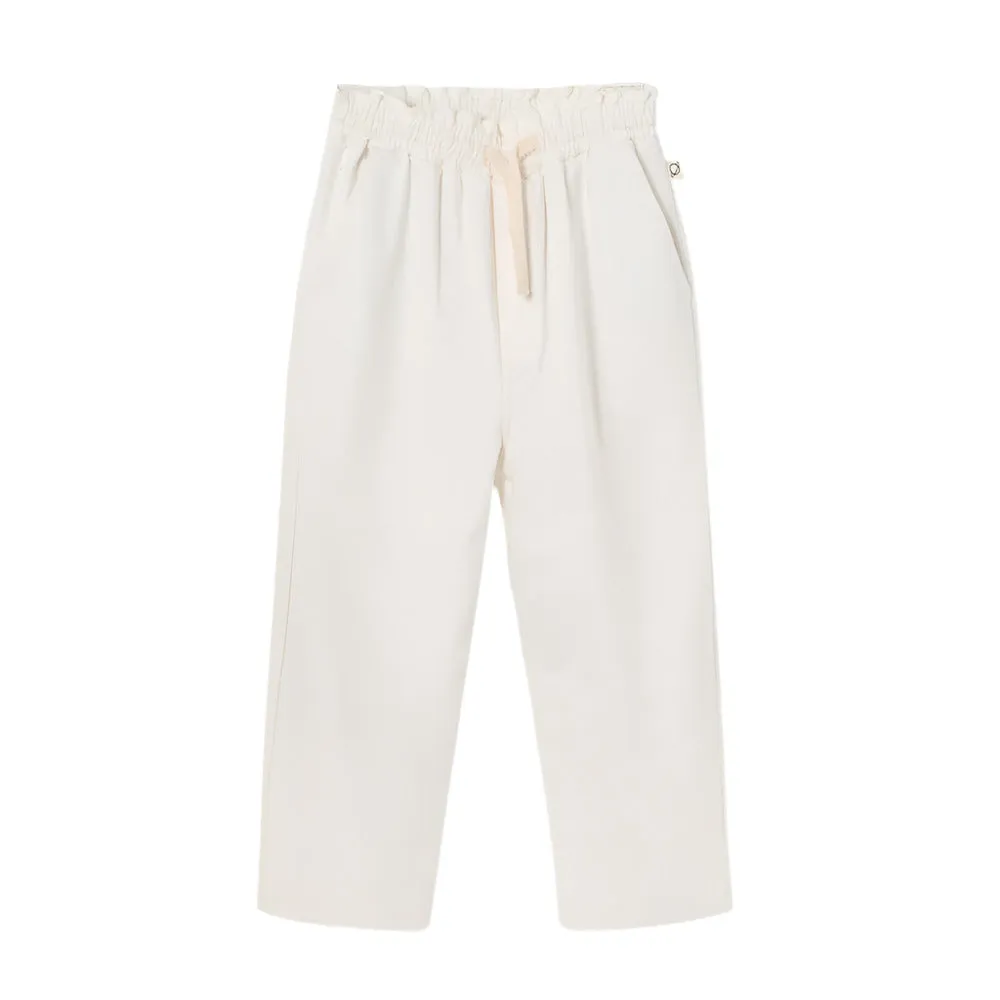 PAOLA IVORY TWILL PANT