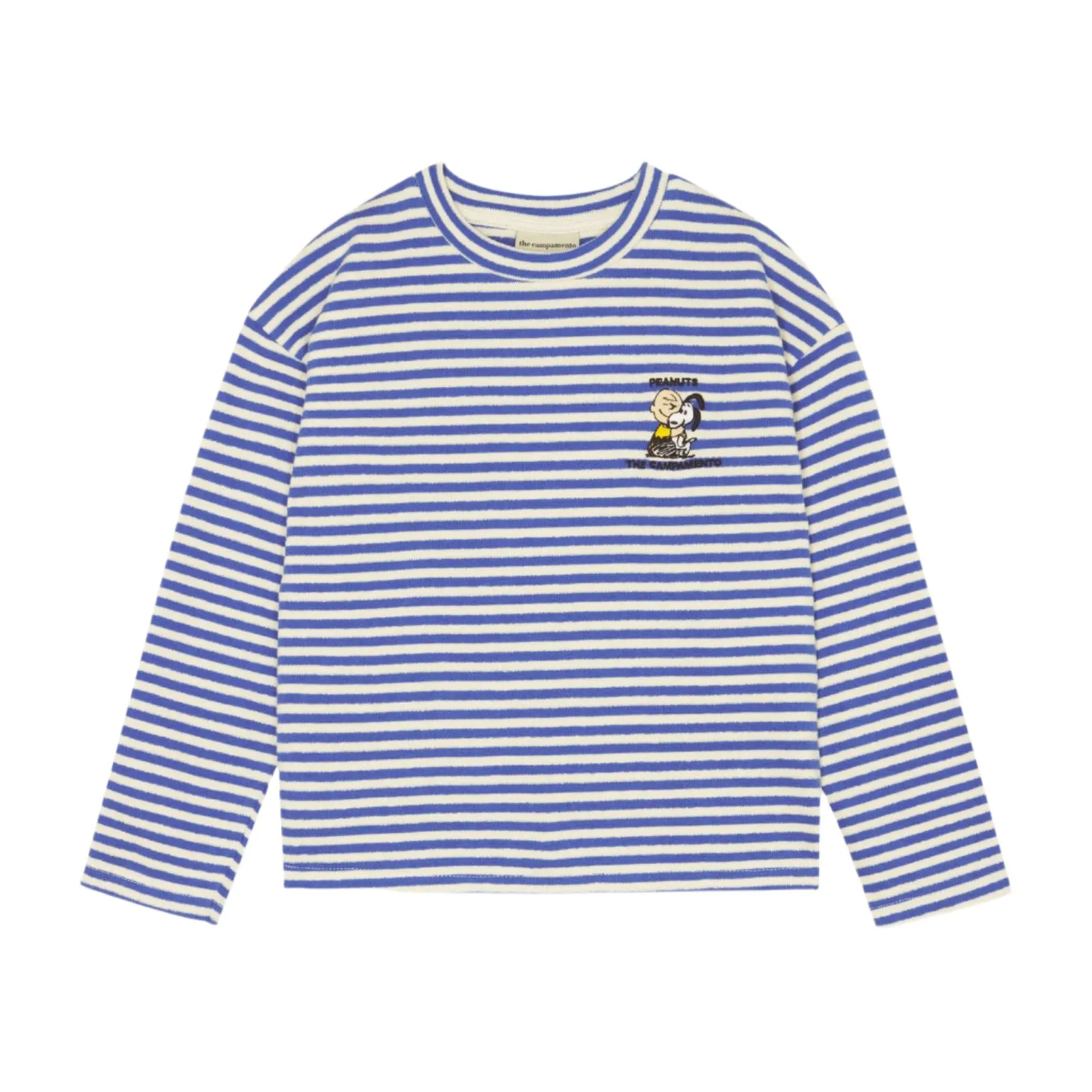 PEANUTS STRIPED LONG SLEEVES TSHIRT