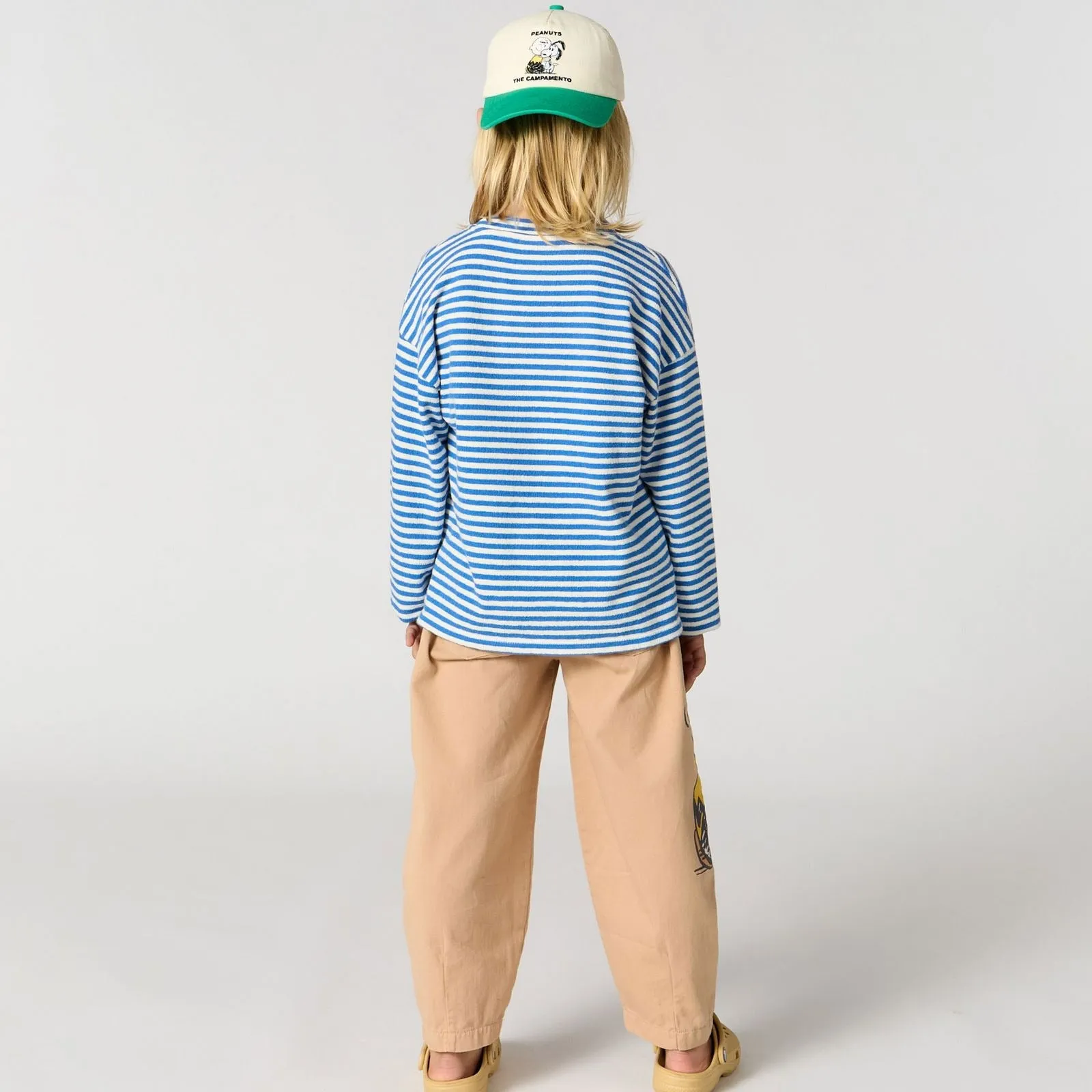PEANUTS STRIPED LONG SLEEVES TSHIRT
