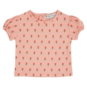 PETITE TULIPE PIQUE T SHIRT
