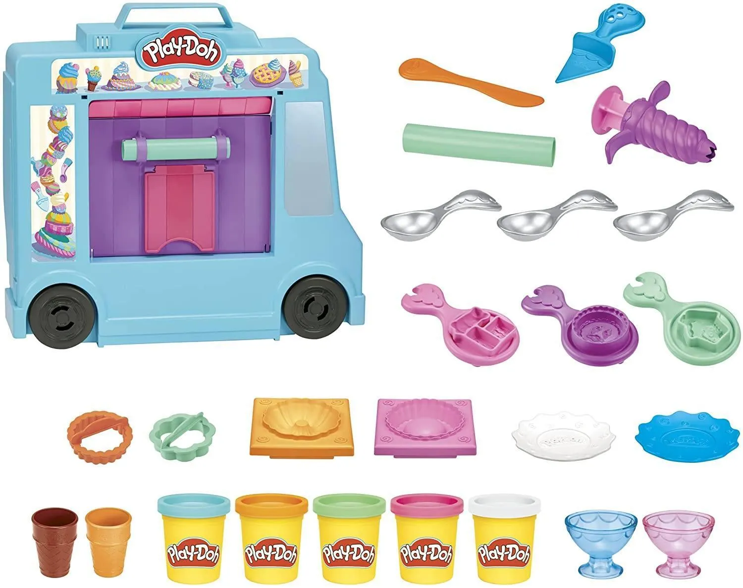 Play-Doh Ice Cream Truck Playset