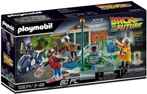 PLAYMOBIL Back to the Future 70634 Part II Hoverboard Chase, for Children Ages 5 