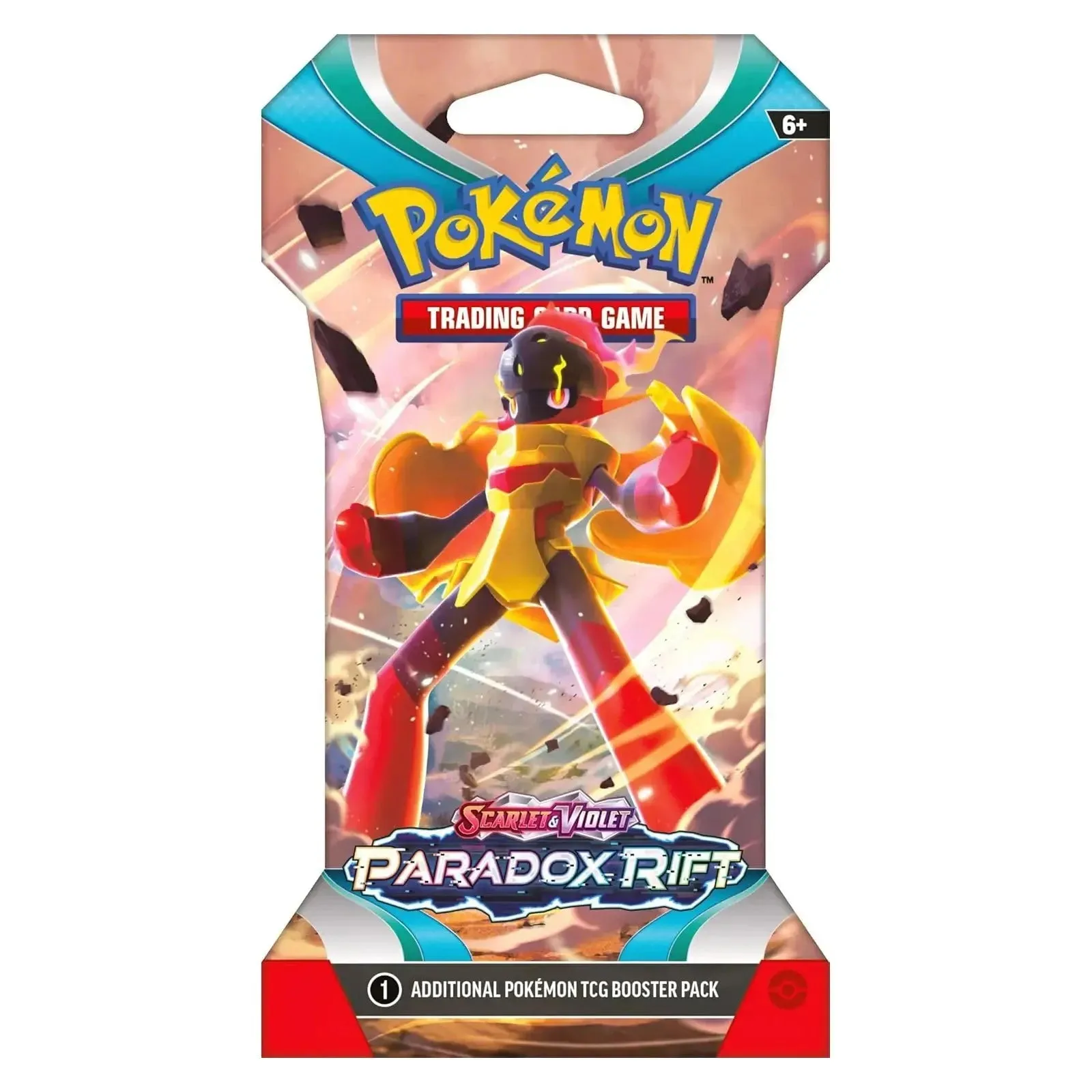 Pokemon TCG Scarlet & Violet Paradox Rift Sleeved Booster Pack (10 Cards)
