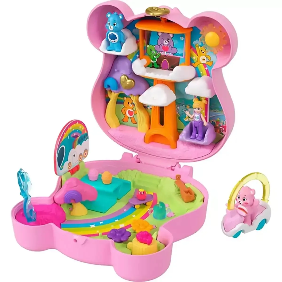 Polly Pocket X Care Bears Dolls & Playset