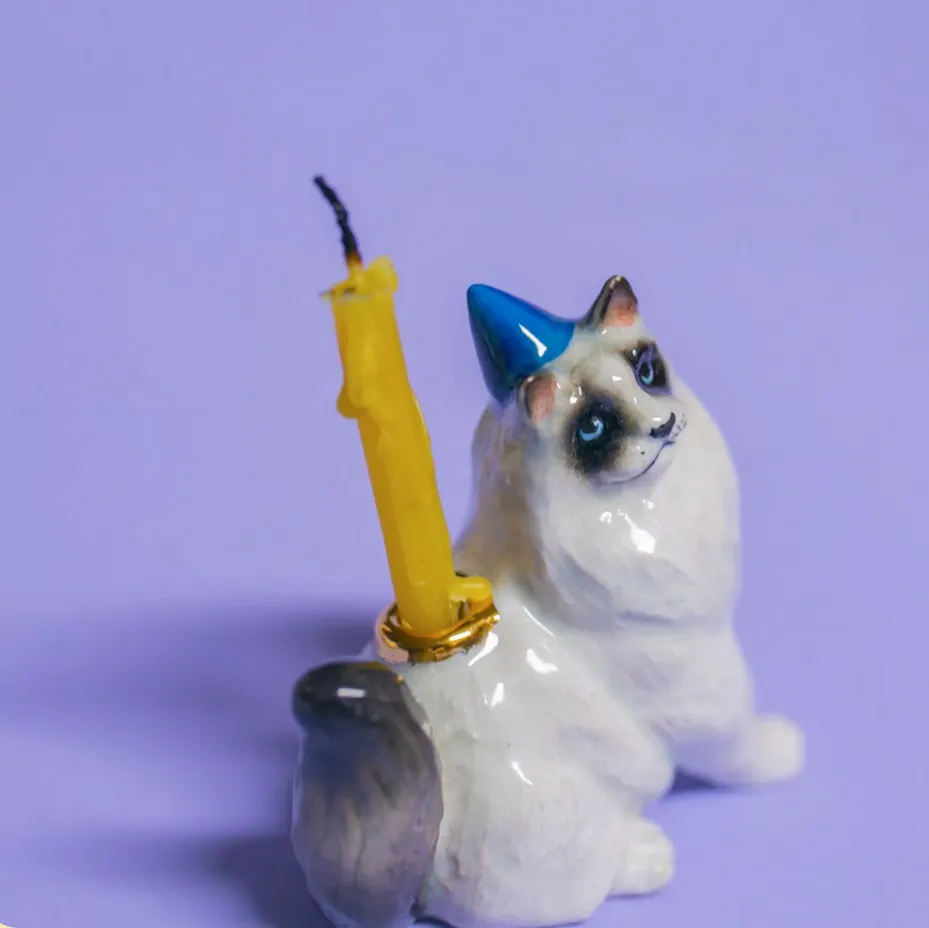 RAGDOLL CAT CAKE TOPPER